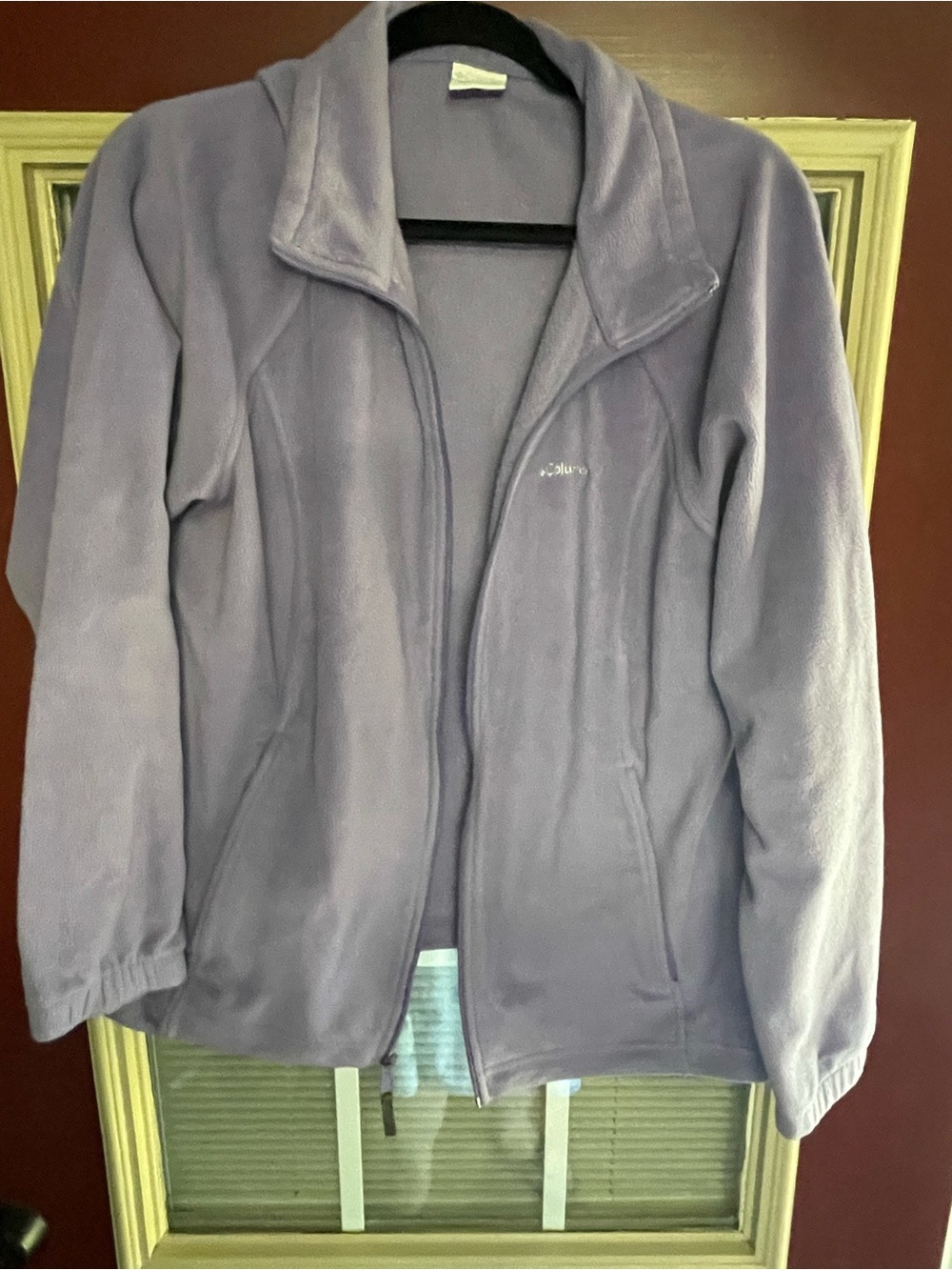 Columbia Women’s Lavender Fleece Full-Zip Jacket